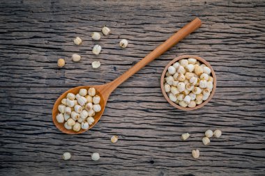 Composition of raw lotus seeds .