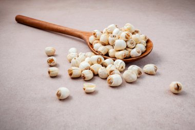 Composition of raw lotus seeds .