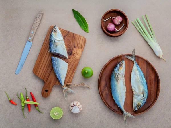 Prepare cooking traditional thai food