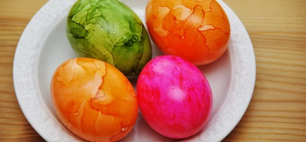 Easter eggs cooked — Stock Photo, Image