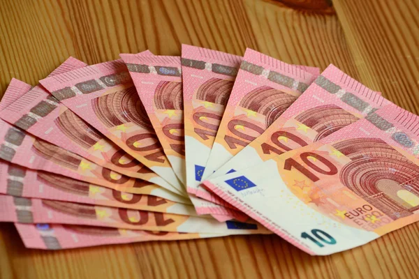 Nuove banconote 10 euro — Foto Stock