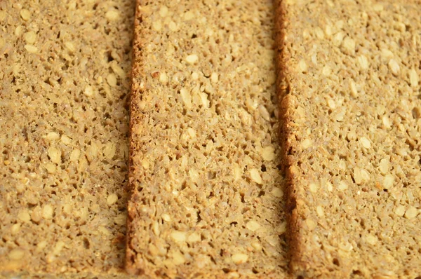 Three slices of bread — Stock Photo, Image