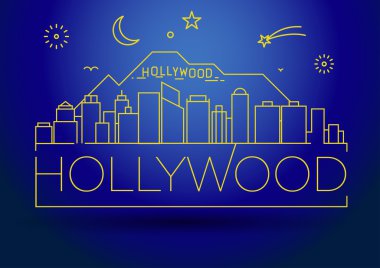Tipografik Tasarım ile en az Hollywood manzarası