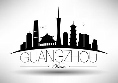 Guangzhou City Skyline tasarımı
