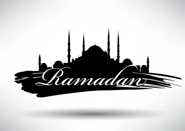 Design del ramadan kareem — Vettoriale Stock