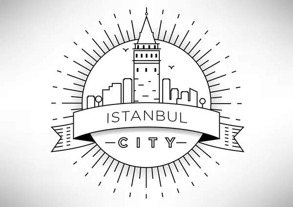 Istanbul Icon Design — Stockový vektor