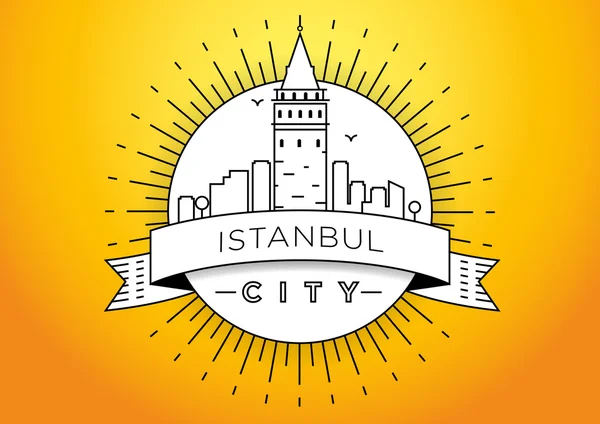 Ikonendesign von Istanbul — Stockvektor