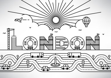 London City tipografi tasarım