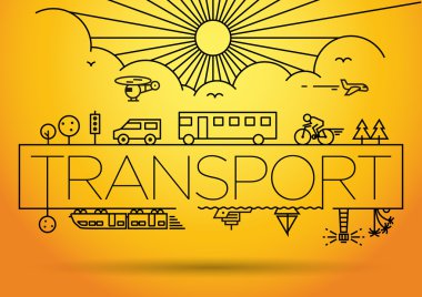 Taşıma/iş arabaları doğrusal tasarım