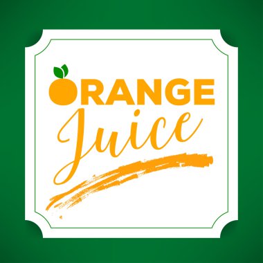 Portakal suyu şirketi şablonu