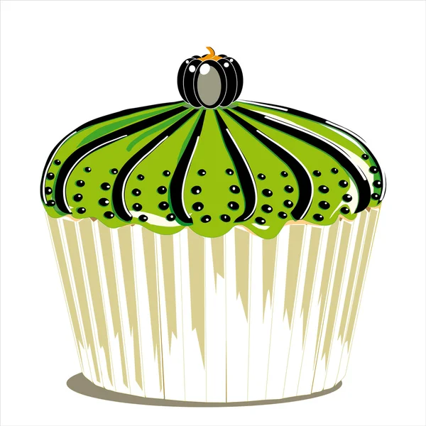 Cadılar Bayramı cupcake whit balkabağı