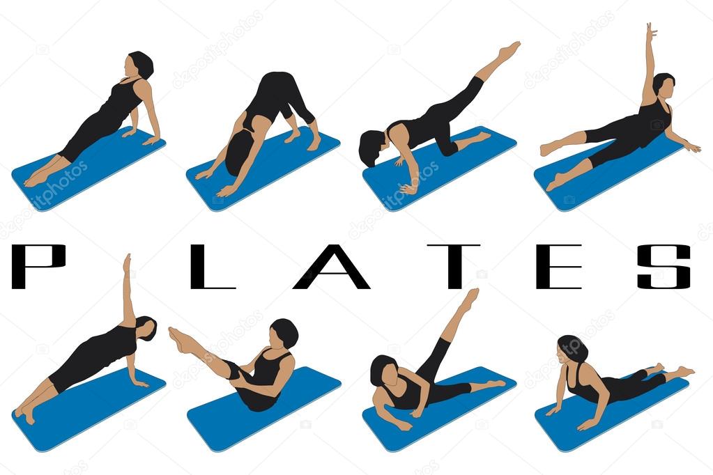 Pilates Stock Vector by ©angusgrafic 63287867