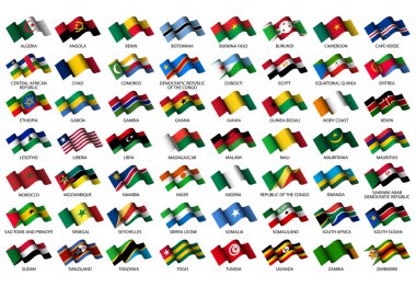 african flags clipart