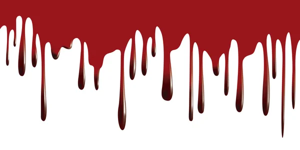 Sliding trail of blood — Stock Vector