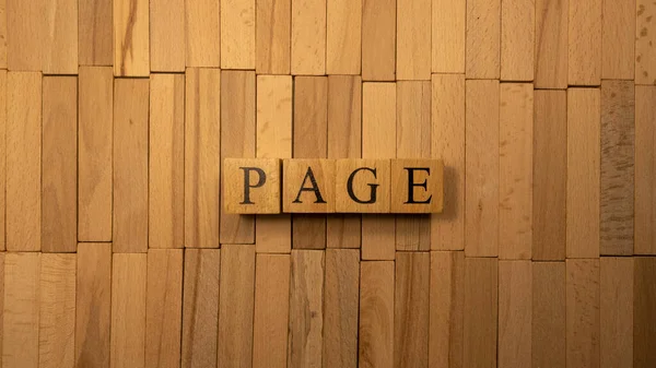 Web sayfası kelimesi ahşap küplerden yaratıldı. Teknoloji ve hayat. Kapat..