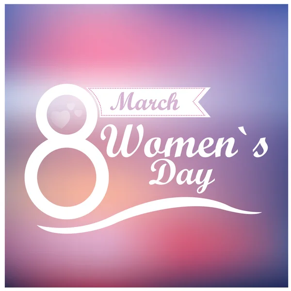 Happy Women's day — Stock Vector