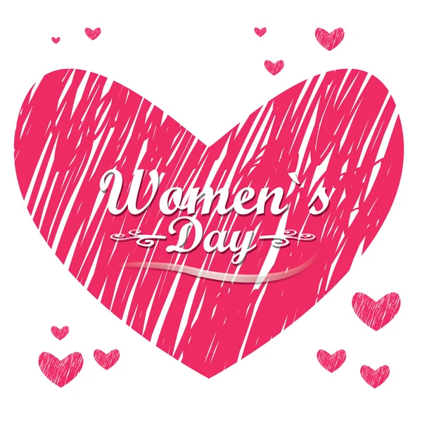 Happy Women's day — Stock Vector