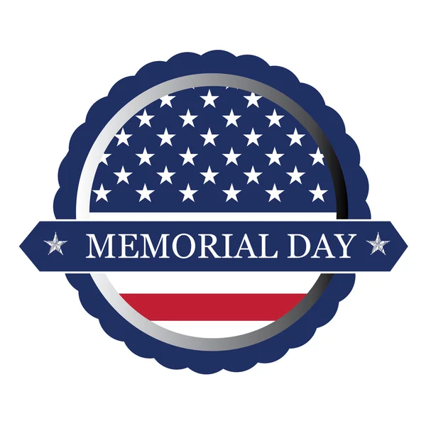 Memorial Day illustratie — Stockvector