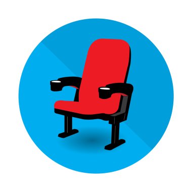 İzole sinema simgesi