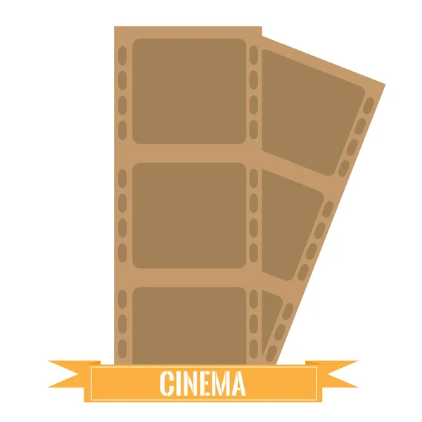 Isolated Cinema icon — Stock Vector