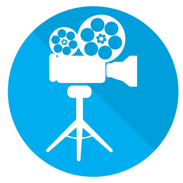 Geïsoleerde Cinema pictogram — Stockvector