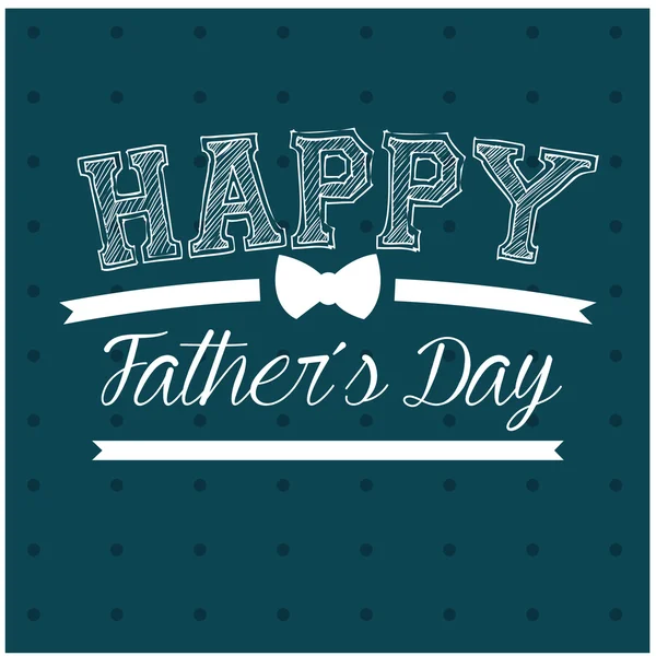 Happy father's day — Stock Vector