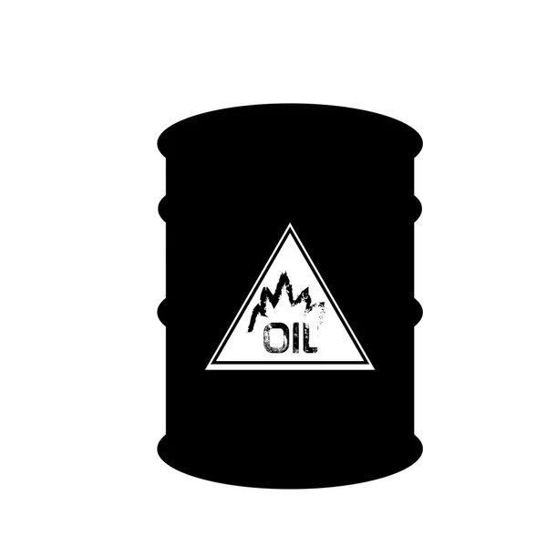 Ícone de óleo isolado —  Vetores de Stock