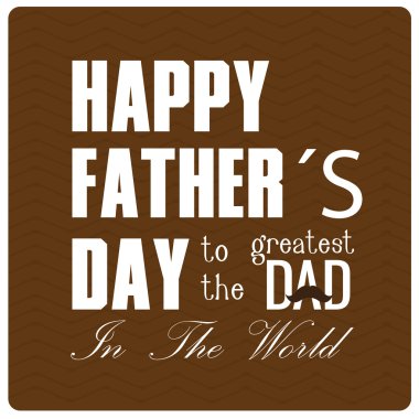 Babalar günün kutlu olsun.