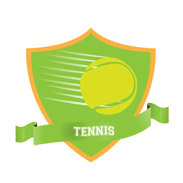 Illustration objet tennis — Image vectorielle