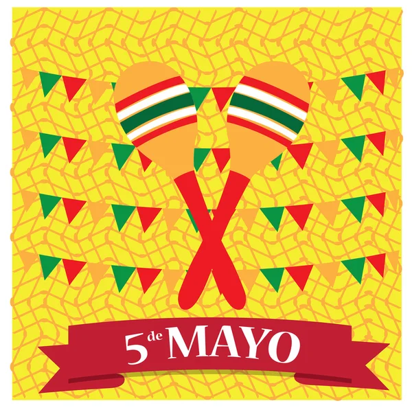 Cinco de mayo — Archivo Imágenes Vectoriales