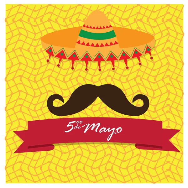 Cinco de mayo — Vector de stock