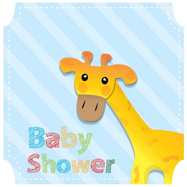 Baby shower ilustracja — Wektor stockowy