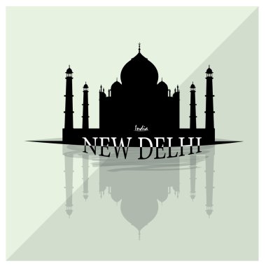 İzole manzarası illüstrasyon