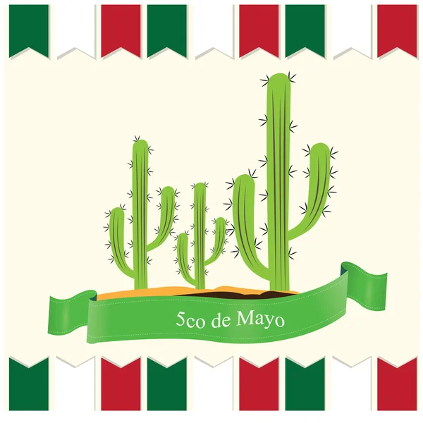 Cinco de mayo — Vettoriale Stock