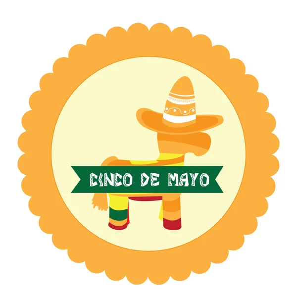 Cinco de mayo — Vector de stock