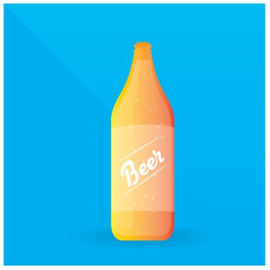 Renkli bira illüstrasyon