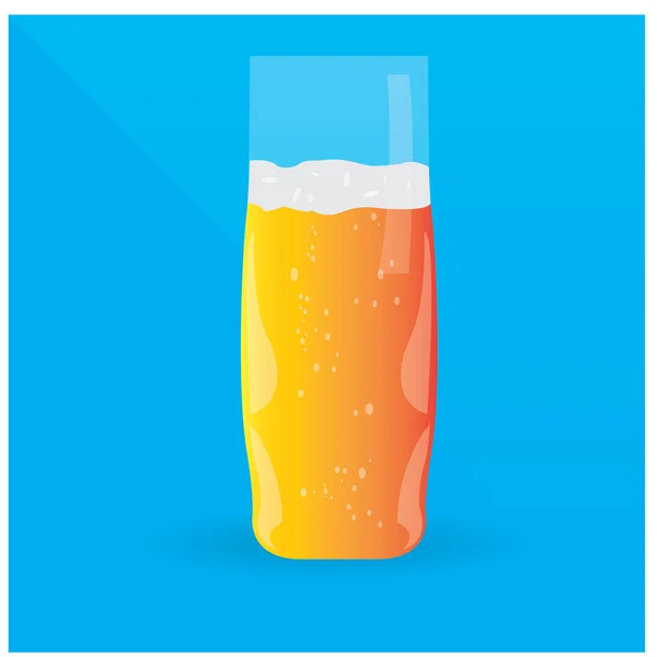 Illustration de bière colorée — Image vectorielle