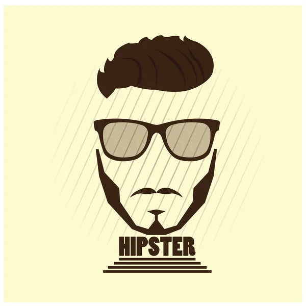 Hipster pictogram illustratie — Stockvector