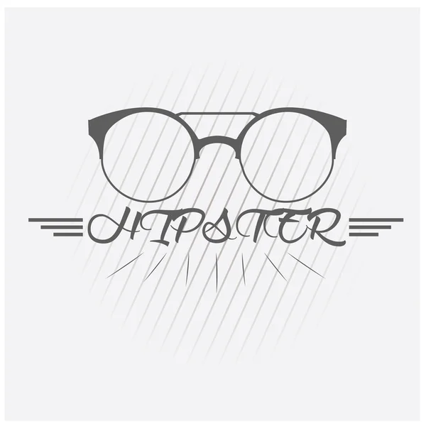 Hipster icon illustration — Stock Vector