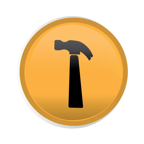 Construction icon illustration — Stock Vector