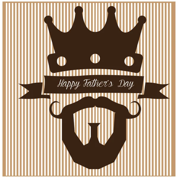 Happy father's day — Stock Vector