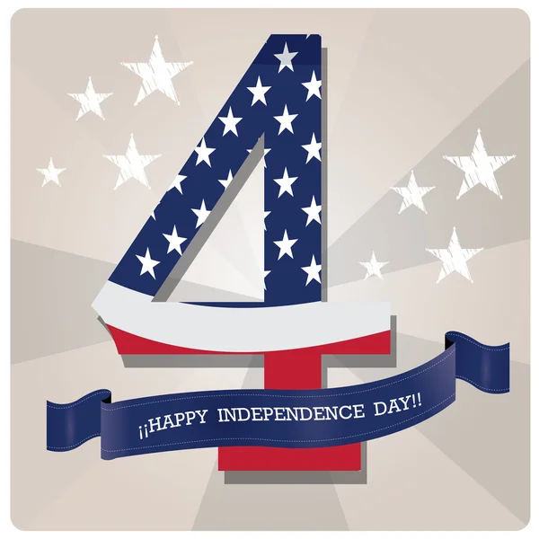 Happy independence day Vector Graphics
