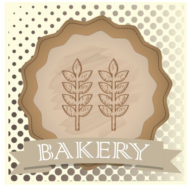 Vintage ekmek simgesi 