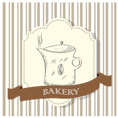 Vintage ekmek simgesi 