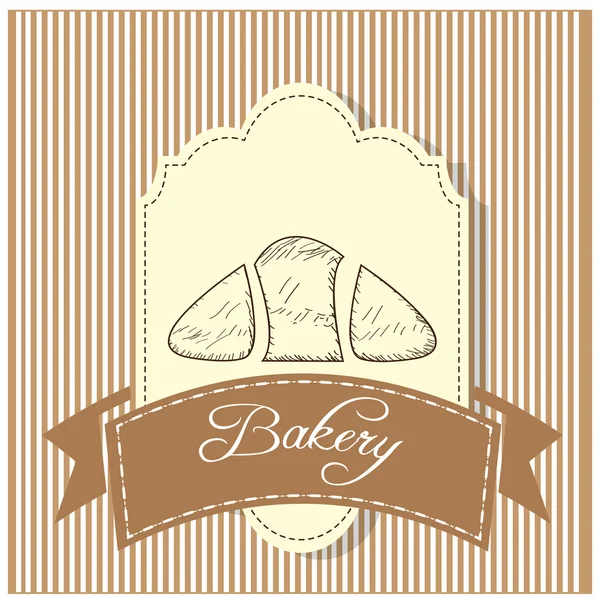 Vintage ekmek simgesi 