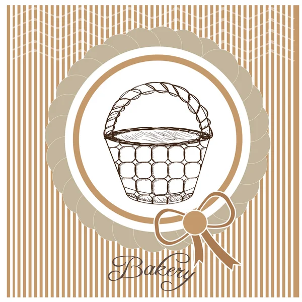 Vintage Bakery icon — Stock Vector