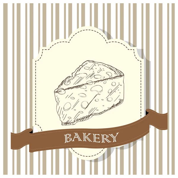 Vintage Bakery icon — Stock Vector