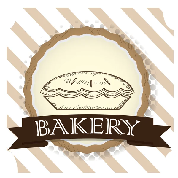 Vintage Bakery icon — Stock Vector