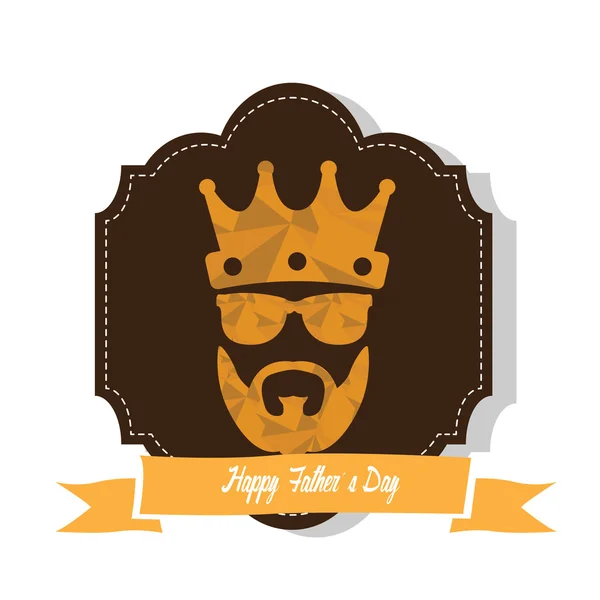 Feliz día del padre — Vector de stock