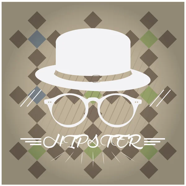 Hipster pictogram illustratie — Stockvector